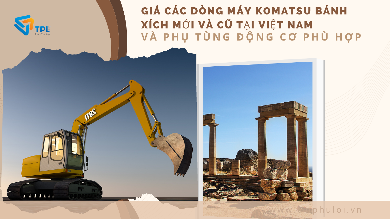 GIÁ CÁC DÒNG MÁY KOMATSU BÁNH XÍCH MỚI VÀ CŨ TẠI VIỆT NAM VÀ PHỤ TÙNG ĐỘNG CƠ PHÙ HỢP